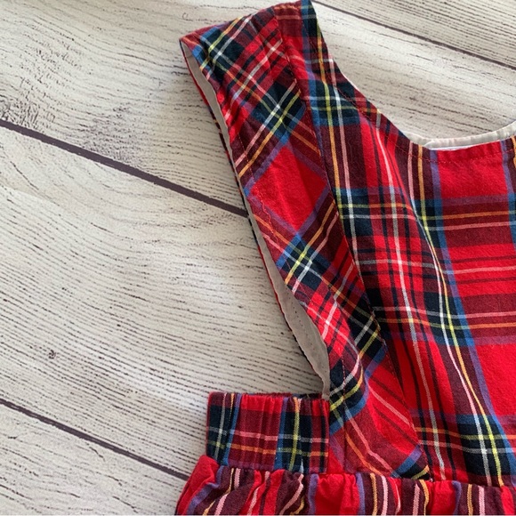 Eyelet & Ivy Tartan Plaid Jumper Size 3 - Picture 2 of 8